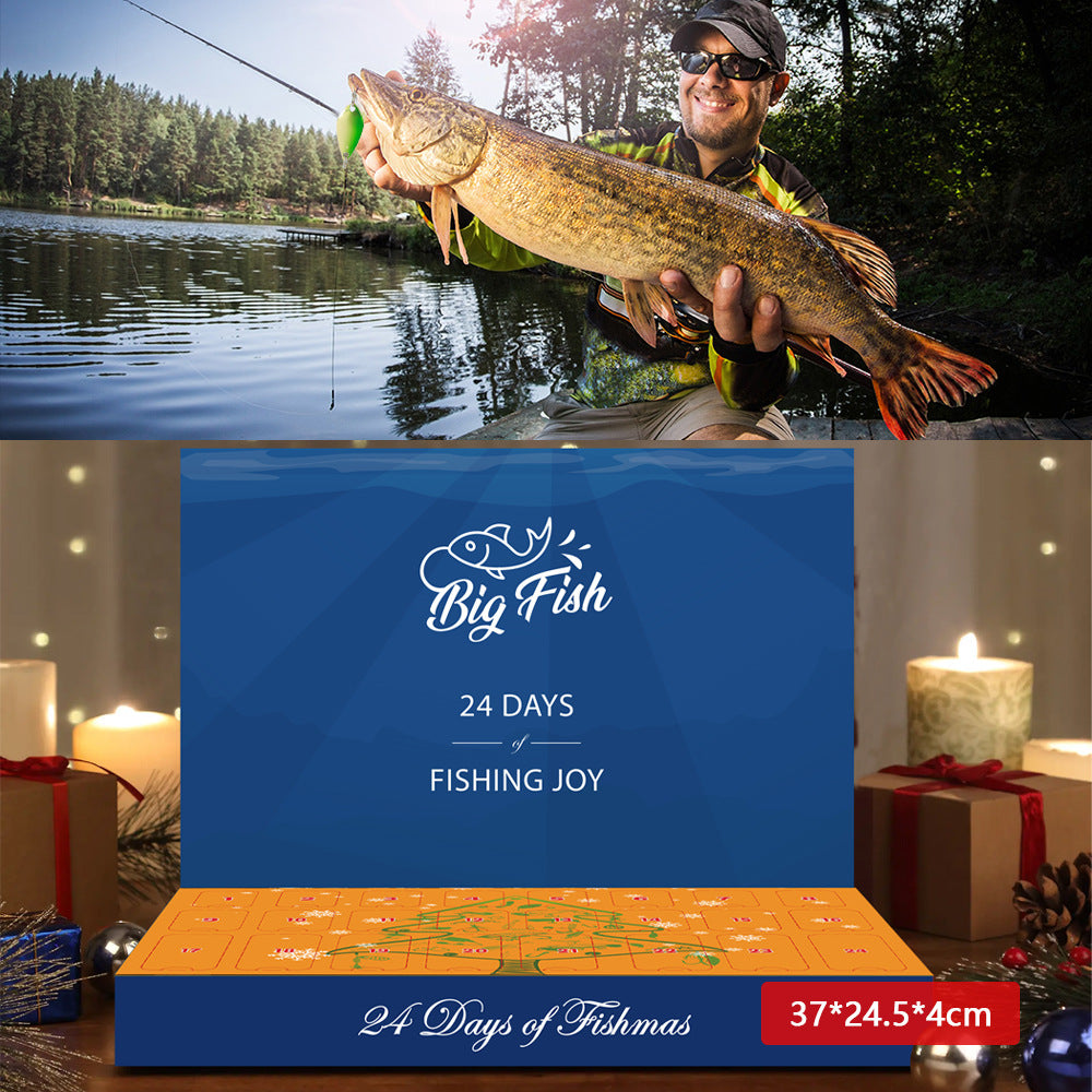 2025 Fishing Lure Set Blind Box Fishing Tackle - Premium Christmas Surprise Fishing Bait Gift for Dad, Grandpa, Brother, Boyfriend