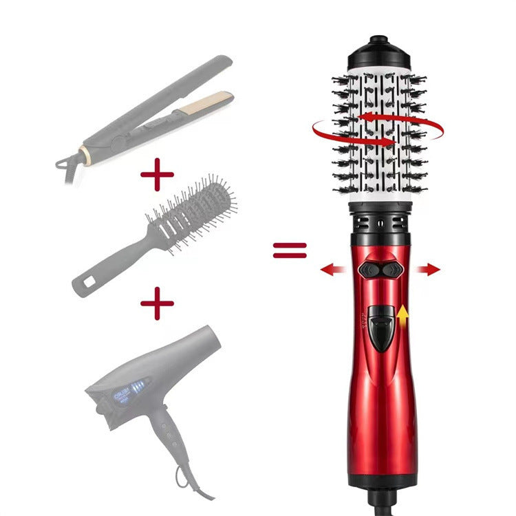 Automatic curling brush, 2-in-1 hot air brush for waves, large curls, and constant temperature volumizing