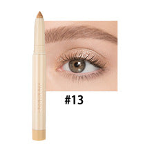Two-in-one eyeshadow stick eyeliner gel pencil eye silkworm mermaid eyeshadow pencil Christmas eyeliner