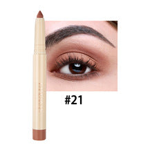 Two-in-one eyeshadow stick eyeliner gel pencil eye silkworm mermaid eyeshadow pencil Christmas eyeliner
