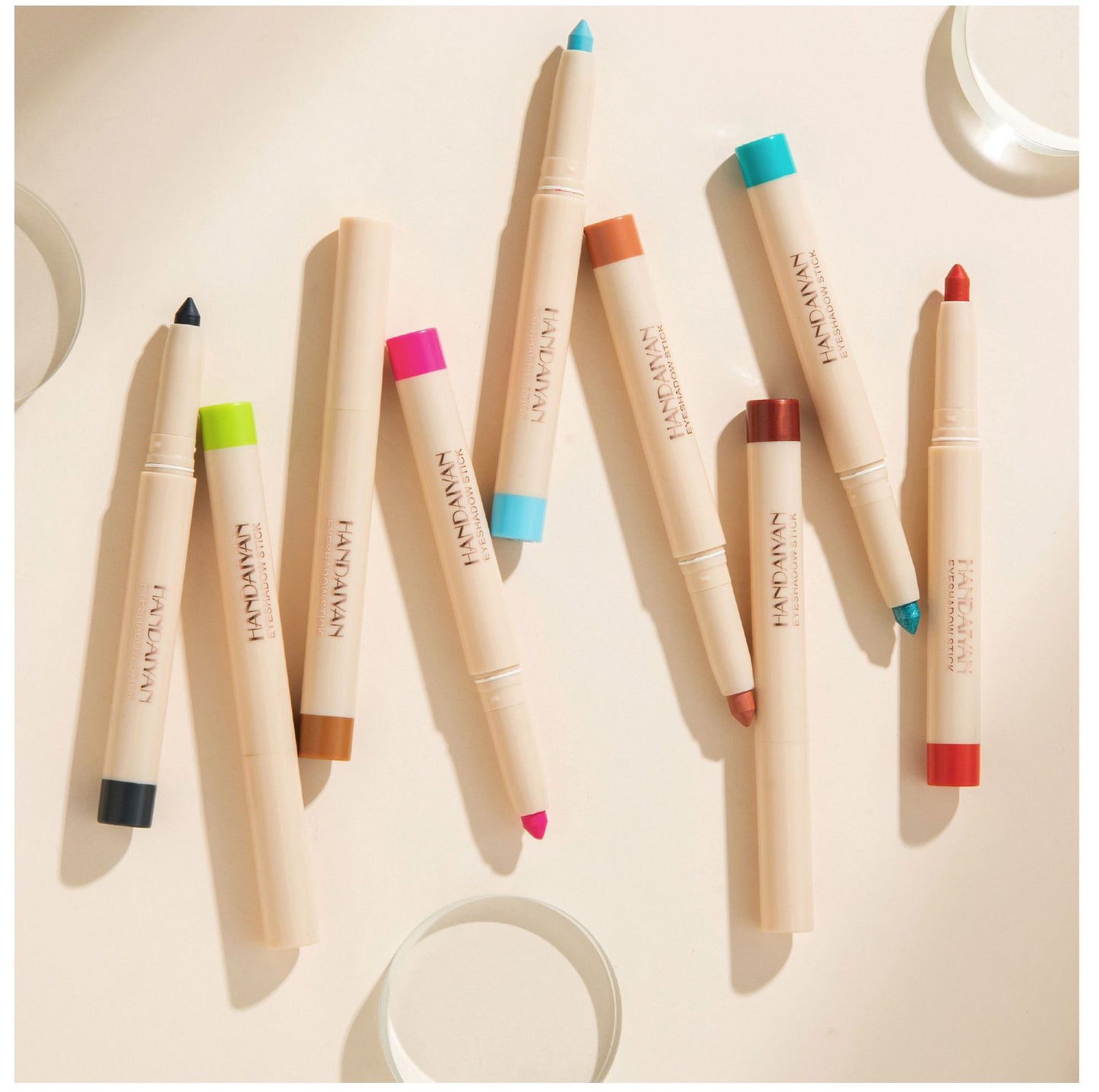 Two-in-one eyeshadow stick eyeliner gel pencil eye silkworm mermaid eyeshadow pencil Christmas eyeliner
