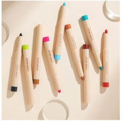 Two-in-one eyeshadow stick eyeliner gel pencil eye silkworm mermaid eyeshadow pencil Christmas eyeliner