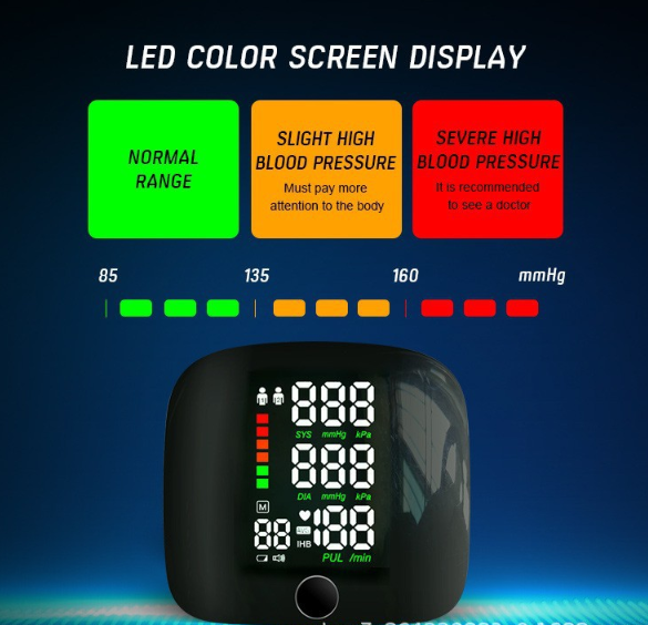 New 20% off blood pressure monitor for home use with wrist-mounted electronic blood pressure monitor