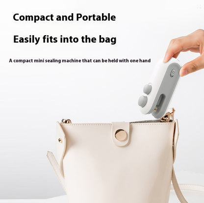 2025 New Product Snack Sealing Machine Small Household Sealer Mini Sealing Machine Hand Pressure Laminator