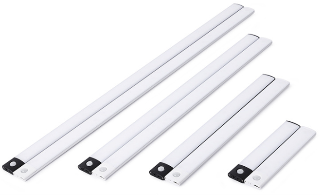 Motion sensor cabinet lights, wireless cabinet, wardrobe, wine cabinet magnetic light strips