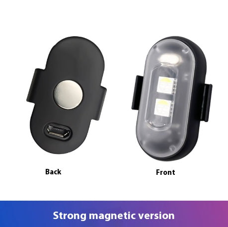Wireless remote control light for cars and motorcycles with colorful flashing warning lights