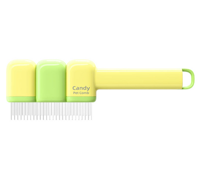 Pet comb💚Special combing tool with dense teeth for detangling and removing loose hair