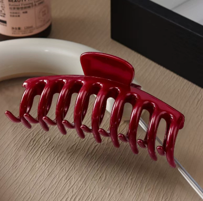 2025 new soft silicone shark clip Korean ins high-end large grab clip