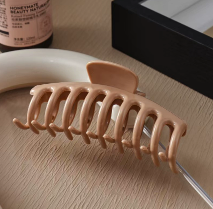 2025 new soft silicone shark clip Korean ins high-end large grab clip